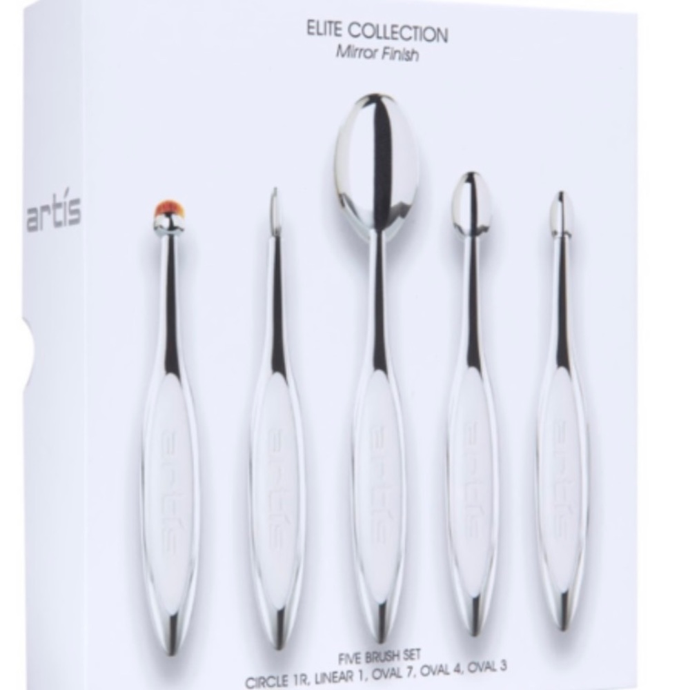 Artis five piece mirror brush set. Brand new.